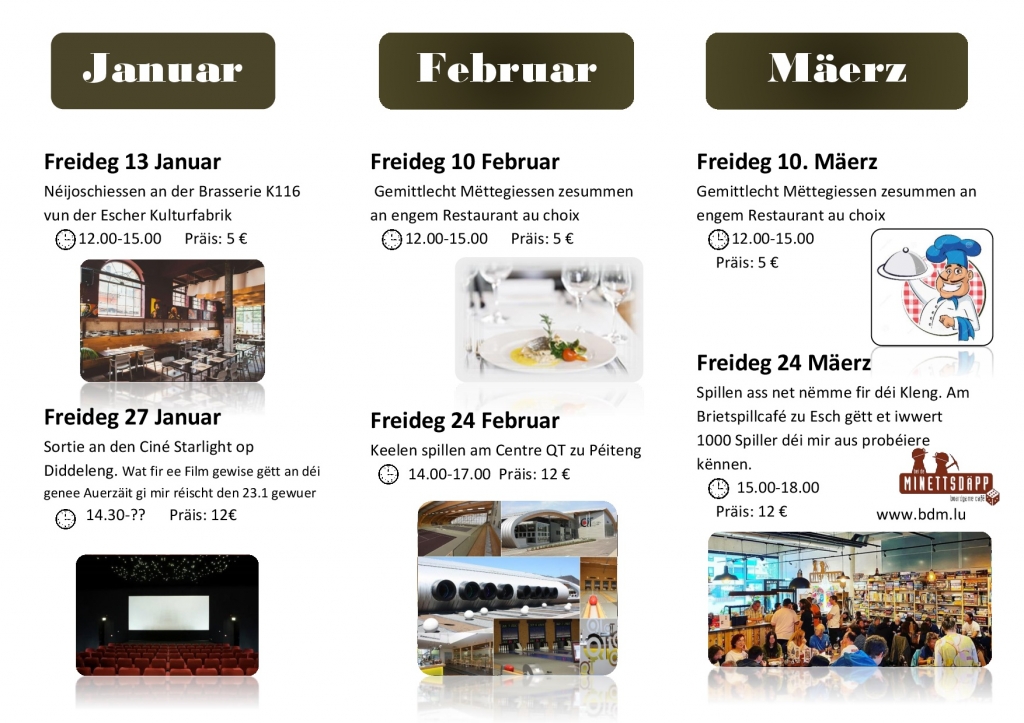 fridays in Esch jan23